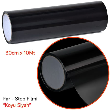 Guard Far Stop Filmi Koyu Siyah 30 cm x 10 mt (120 micron)