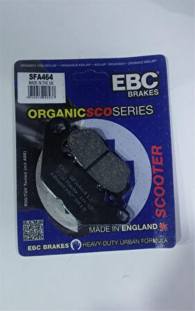 Ebc Fren Balatası Organik Sfa464 Yamaha Nmax125 Nmax155 Trıcıty 125 Delıght 115 Ybr 125k Cygnus L 26