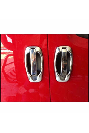 Fiat Doblo Kapı Kolu Çerçeve 4 Kapı 8 Parça 2010 - 2022 arası Paslanmaz Çelik
