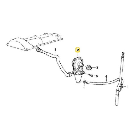 BMW M50 M52 MOTOR SEKLON VALF 11151703484