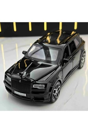 Rolls Royce 1:24 Diecast Model Araba Rolls Royce Cullinan Suv Sesli Işıklı Açılan Kapılar