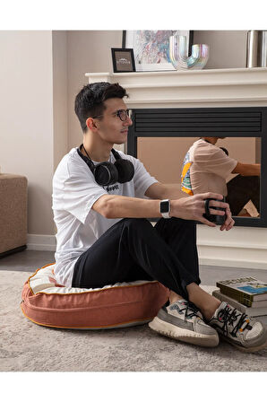 Swita Home Dekoratif Çok Amaçlı Yer Bahçe Balkon Kamp Minderi