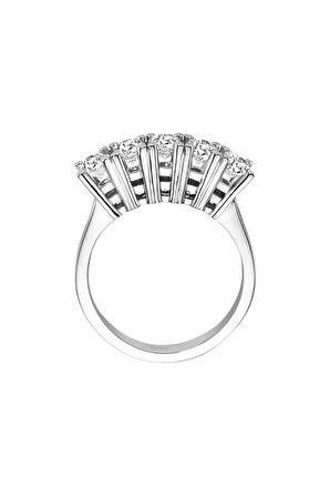 1,15 Karat Pırlanta 5 Taş Yüzük