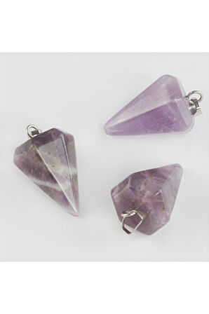 Amatis Pandül Doğaltaş Kolye Ucu