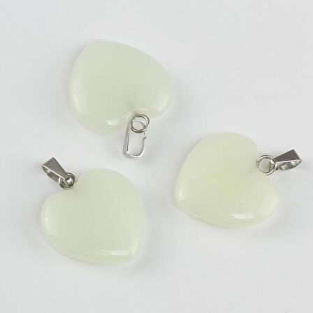 Fosfor Kalpli Doğaltaş Kolye Ucu