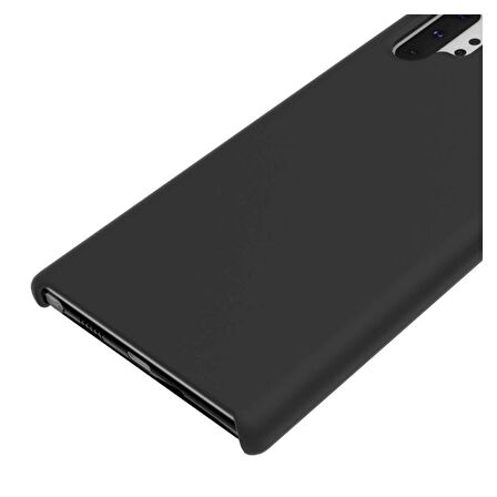 Smcase Samsung Galaxy Note 10 Kılıf Liquid Süet Silikon 