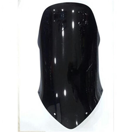 Motospartan Siperlik Camı Siyah Uzun Model 50cm Honda Cbf 150