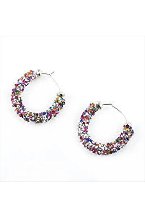 Swarovski Fitil Küpe