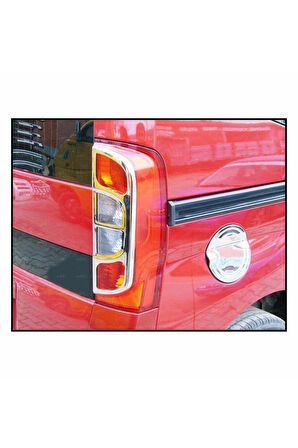 Fiat Fiorino Krom Stop Çerçeve 2 Parça 2008 Üzeri P.çelik
