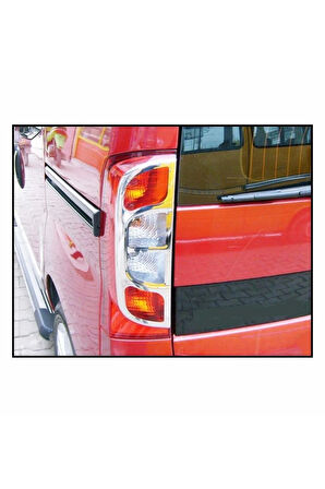 Fiat Fiorino Krom Stop Çerçeve 2 Parça 2008 Üzeri P.çelik
