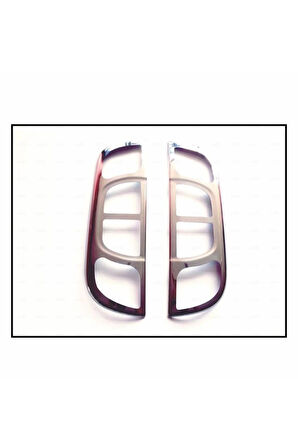 Fiat Fiorino Krom Stop Çerçeve 2 Parça 2008 Üzeri P.çelik