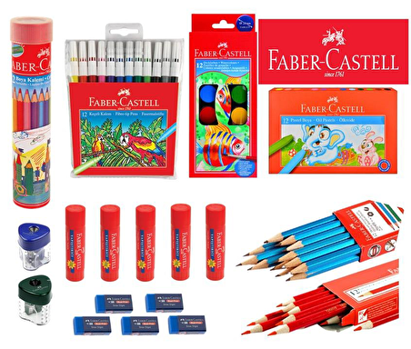 Faber-Castell 666 Okul Öğrenci Boya Seti