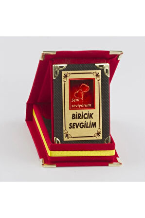 Biricik Sevgilim Plaketi