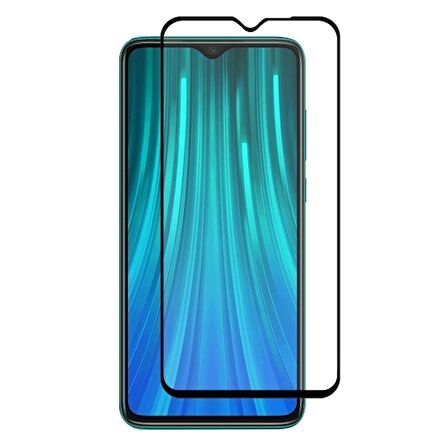 Smcase Xiaomi Redmi Note 8 Kılıf Darbe Korumalı Silikon  Tam Kapatan Cam