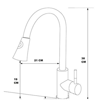 Fleko Eviye Bataryası KS10S01-C Spiralli Siyah