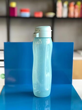 TUPPERWARE Eco Şişe İnce 750 ml Mavi