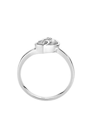 Pırlanta Kalp Yüzük