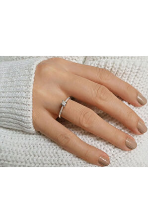 Toplam 0,29 Karat Pırlanta Tektaş Yüzük