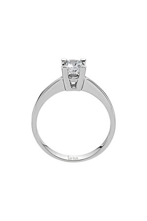 F Renk 0,60 Karat Pırlanta Tektaş Yüzük