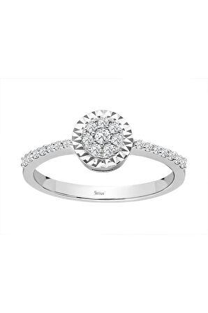 Toplam 0,23 Karat Pırlanta Koronet Tektaş Yüzük