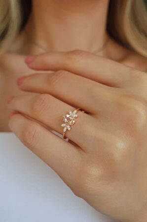 Pırlanta Ve Morganite Taşlı Marbella Yüzük