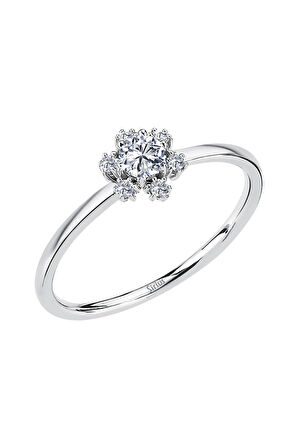 Pırlanta Oxalis Yüzük