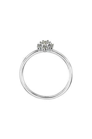 Pırlanta Oxalis Yüzük