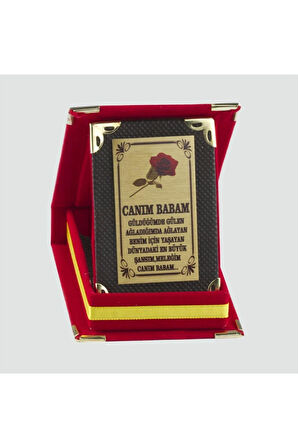 Canım Babam Plaketi
