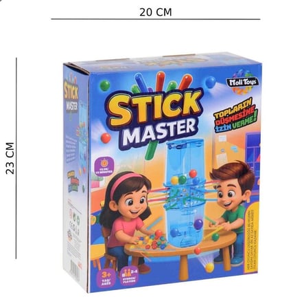 Stıck Master Kutulu Oyun Topların Düşmesine İzin Verme