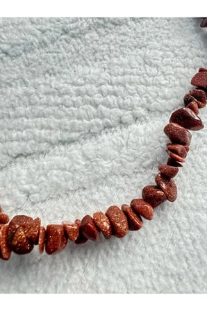 Kırık Doğal Taşlı Yaz Kolyesi