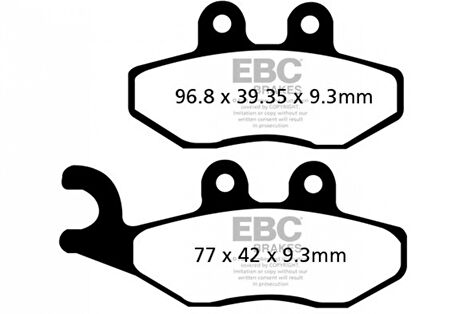 Ebc Fren Balatası Carbon Sfac353 Gılera Runner 200 St Pıaggıo Fly100 X7 X8 125 200 250 X9 250 Xevo 2