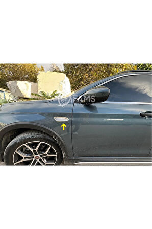 Fiat Egea Krom Sinyal Çerçevesi 2 Parça 2015 Üzeri Paslanmaz Çelik