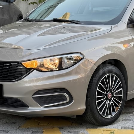 Fiat Egea Krom Sis Farı Çerçevesi 2015-2019 Paslanmaz Çelik