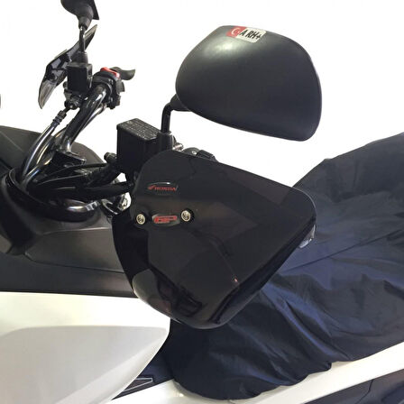 Gp Kompozit El Rüzgar Koruma Plastiği Füme Honda Pcx125 - 150 Forza 2014 2017