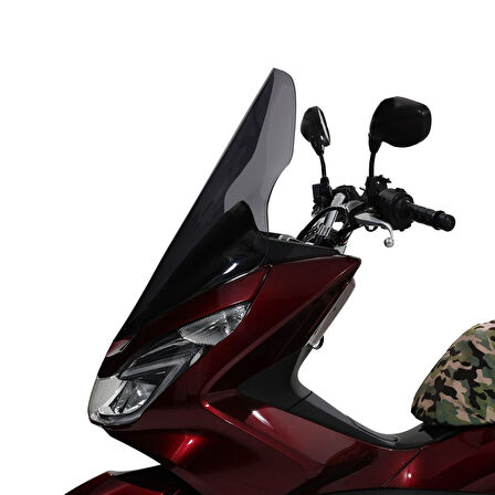 Gp Kompozit Siperlik Tur Camı Uzun Şeffaf Honda Pcx 125 150 2014 2017 Yeni Model 65cm
