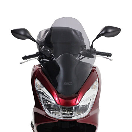 Gp Kompozit Siperlik Tur Camı Uzun Şeffaf Honda Pcx 125 150 2014 2017 Yeni Model 65cm