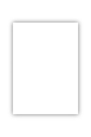 100 Adet 50x70 Boyutunda Beyaz Fon Kartonu 120 Gram