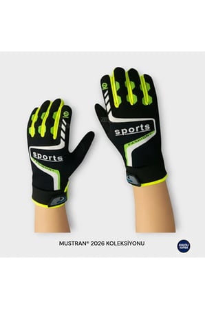 Kaydırmaz Avuç İçi Motosiklet ATV Scooter Bisiklet Eldiveni | Rüzgar Korumalı Erkek XL Beden Spor Eldiven