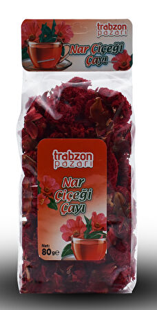 Doğal Nar Çiçeği Çayı 3x80 Gr