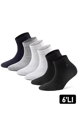 Just Inner Erkek Çorap 6'lı Patik (Bambu)