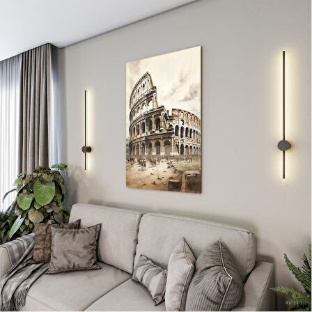 Yolculuk ve Seyahat Cam Tablo - Karışık - Dikey Motif 01-015