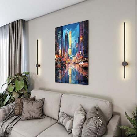 Yolculuk ve Seyahat Cam Tablo - Karışık - Dikey Motif 01-037