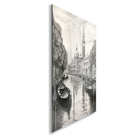 Yolculuk ve Seyahat Cam Tablo - Karışık - Dikey Motif 01-040