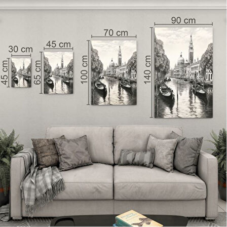 Yolculuk ve Seyahat Cam Tablo - Karışık - Dikey Motif 01-040