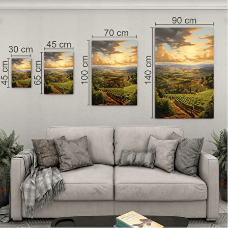 Yolculuk ve Seyahat Cam Tablo - Karışık - Dikey Motif 01-042