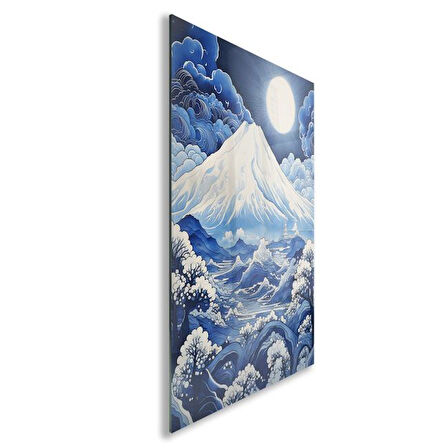 Yolculuk ve Seyahat Cam Tablo - Karışık - Dikey Motif 01-047