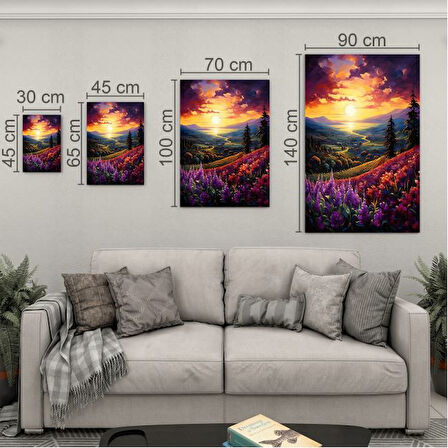 Yolculuk ve Seyahat Cam Tablo - Karışık - Dikey Motif 01-058