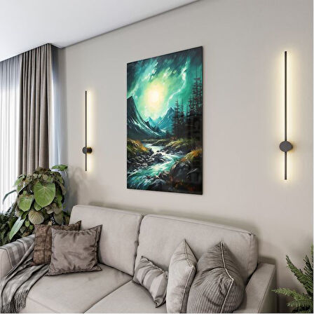 Yolculuk ve Seyahat Cam Tablo - Karışık - Dikey Motif 01-092