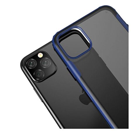 Smcase iPhone 11 Pro Max Kılıf Vonk Hibrit Silikon  Tam Kapatan Ekran Koruyucu