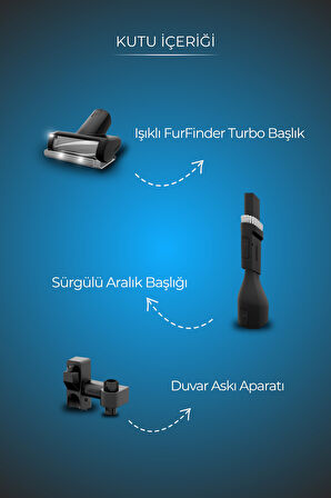 Bissell FurFinder Pro Kablosuz Dikey Süpürge